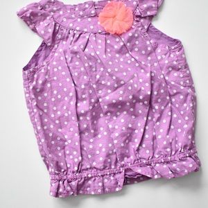 Sleeveless cotton top